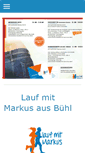 Mobile Screenshot of lauf-mit-markus.de